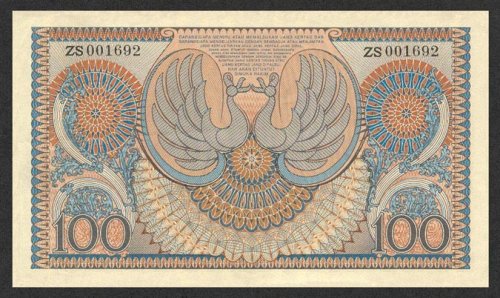 IndonesiaP46-100Rupiah-1952-donatedth_b